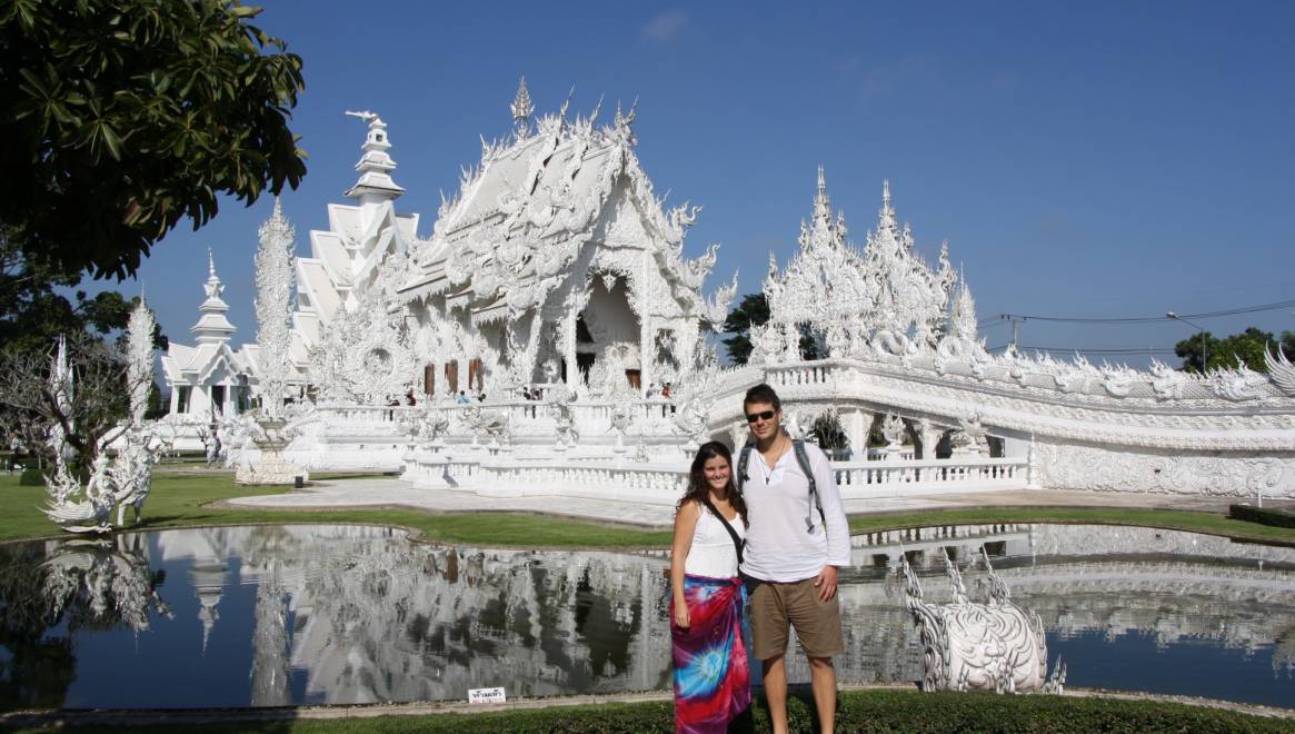 A Fehér Templom Thaiföldön