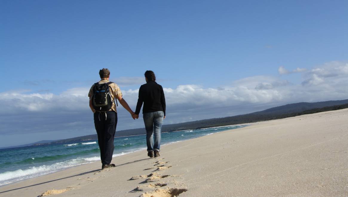 Ausztrál tengerparti séta