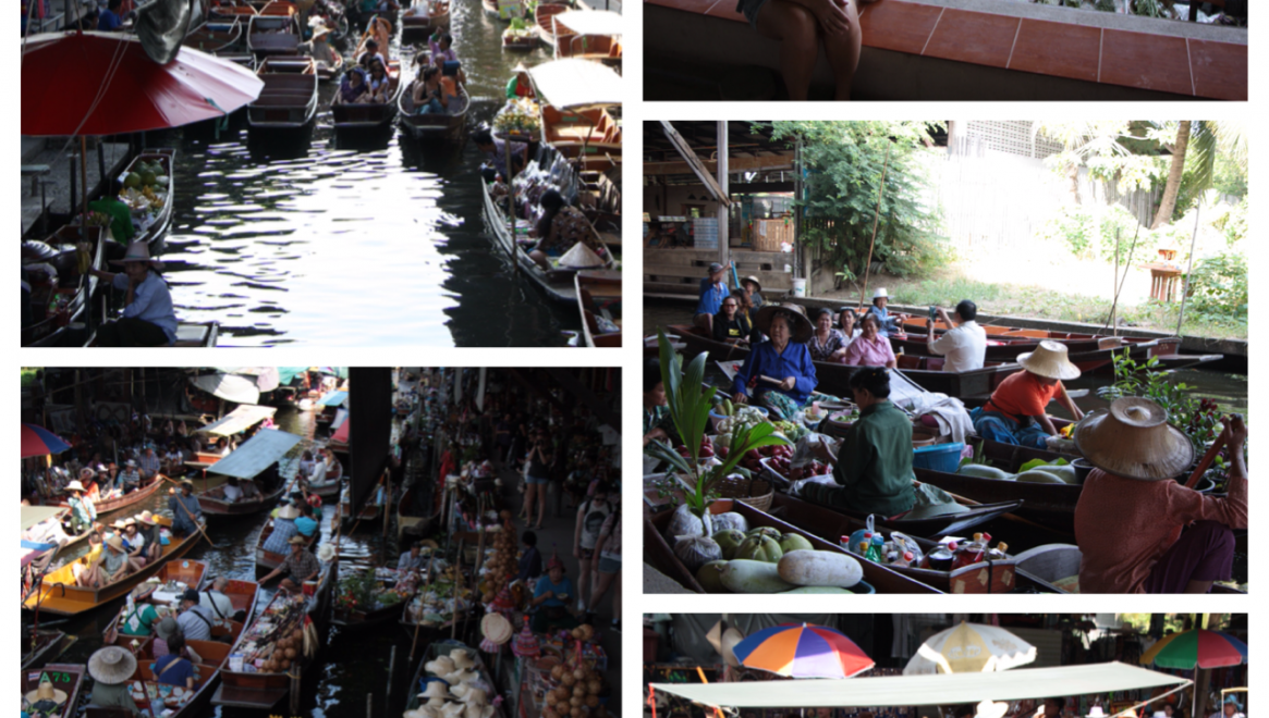 Úszó piacok Thaiföldön