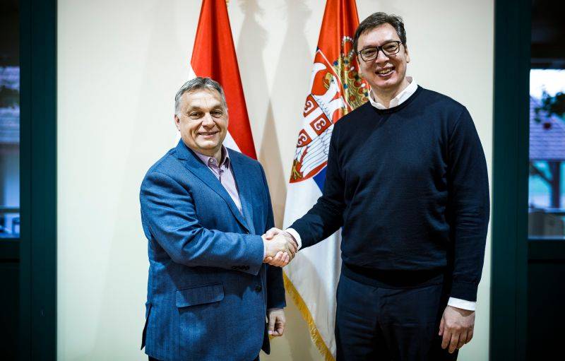 Orbán Viktor és Aleksandar Vucic