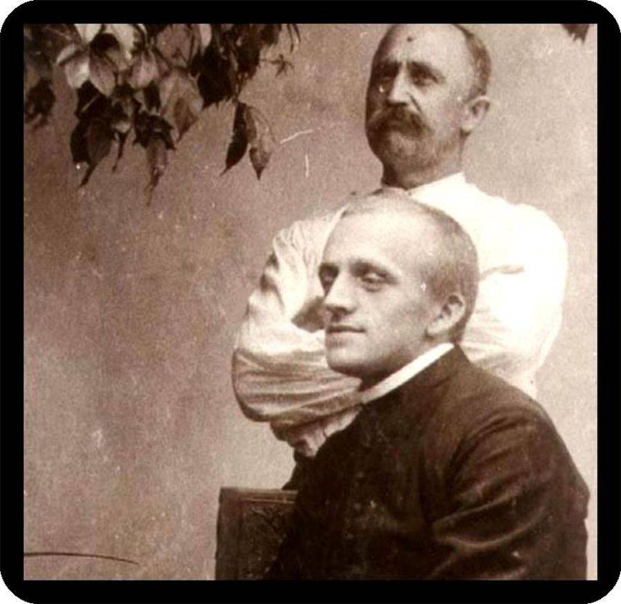 Kucsera Ferenc édesapjával