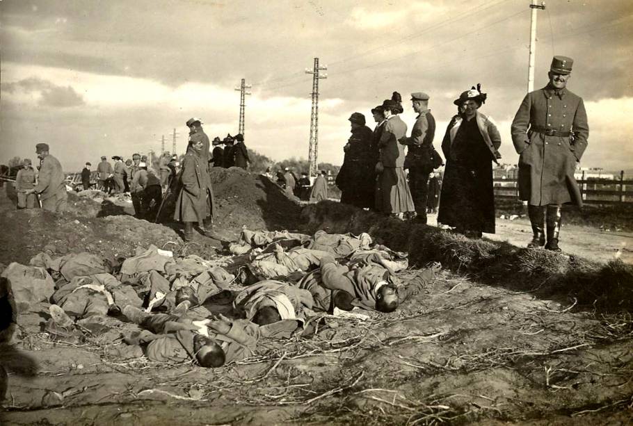 Román halottak Brassó mellett
