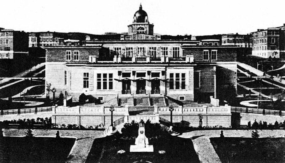 A Steinhof kórházkomplexum 1919-ben