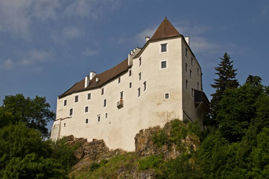 A karlsteini vár épülete