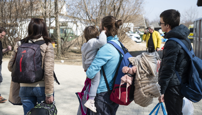 menekültek, ukrajna, menekült