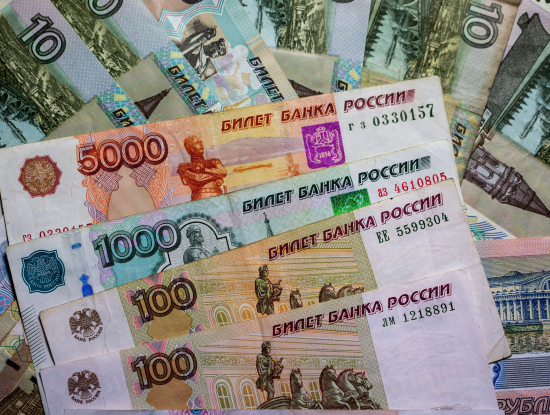 Orosz rubelbankjegyek 2014-ben