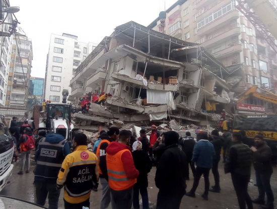 Törökország földrengés