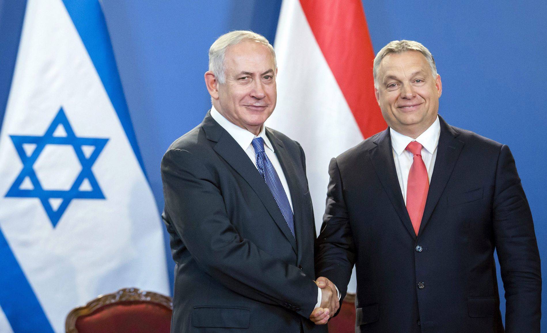 Benjámín Netanjáhú és Orbán Viktor