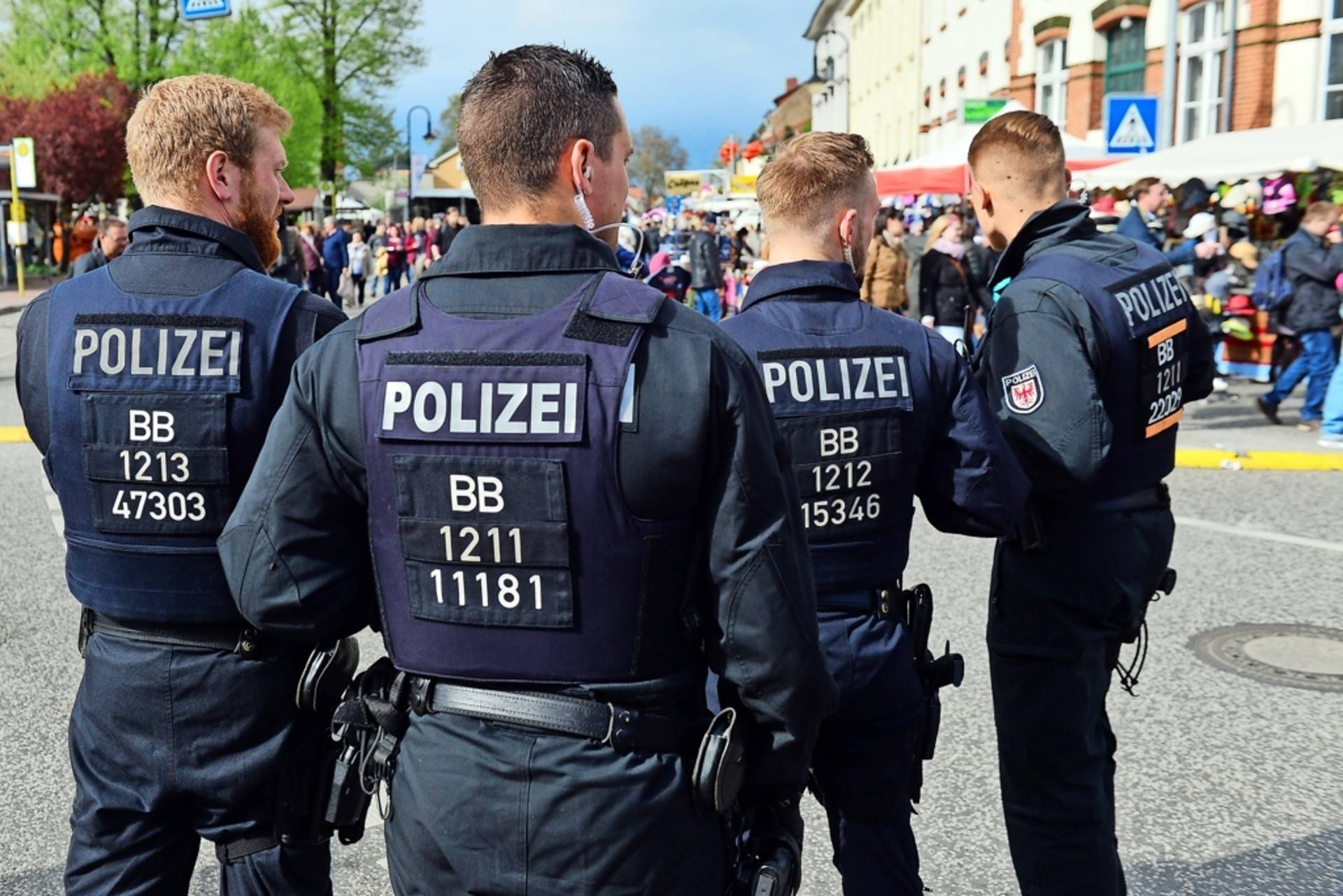 Német rendőrök