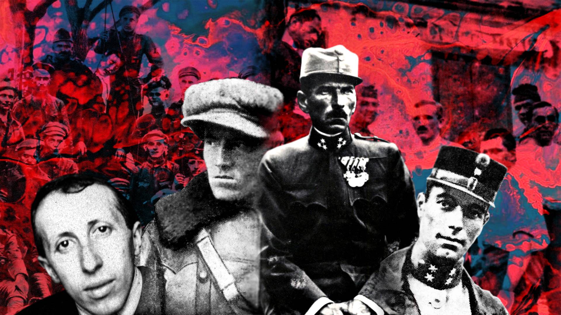 Két terror arcai: Korvin Ottó, Cserny József, Prónay Pál és Héjjas Iván