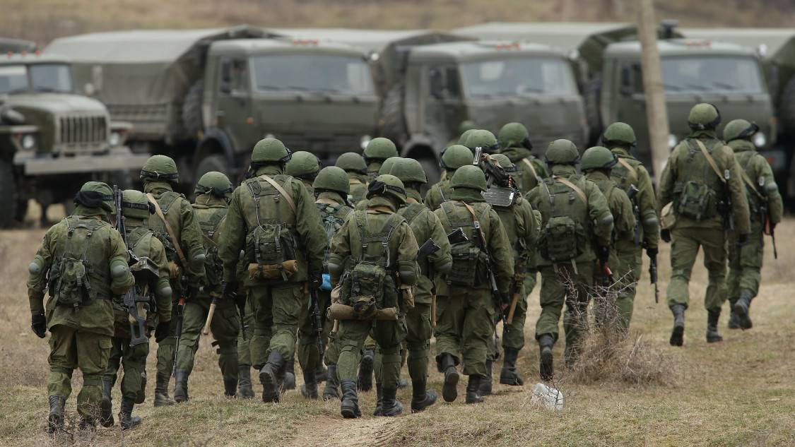 orosz katonák