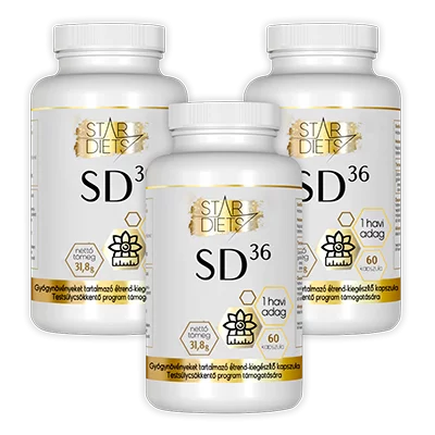 StarDiets SD36 étrend-kiegészítő kapszula 60 db - Vélemények