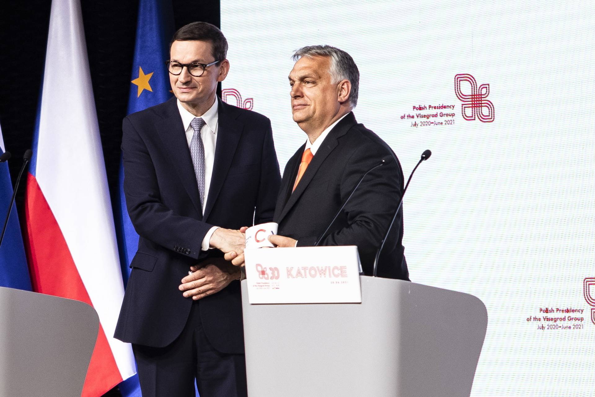 Orbán Viktor, Mateusz Morawiecki,
