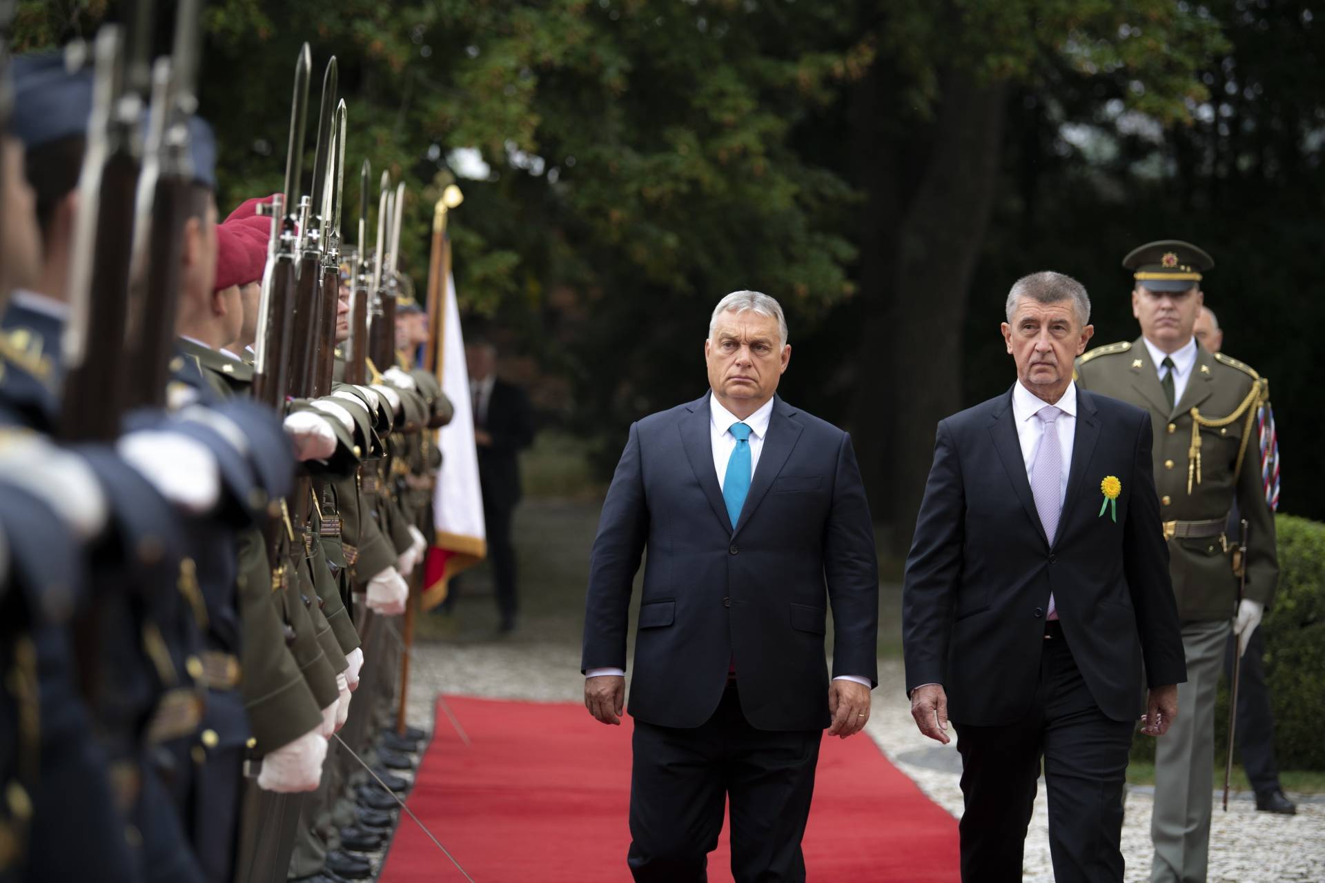 Andrej Babis, Orbán Viktor, cseh