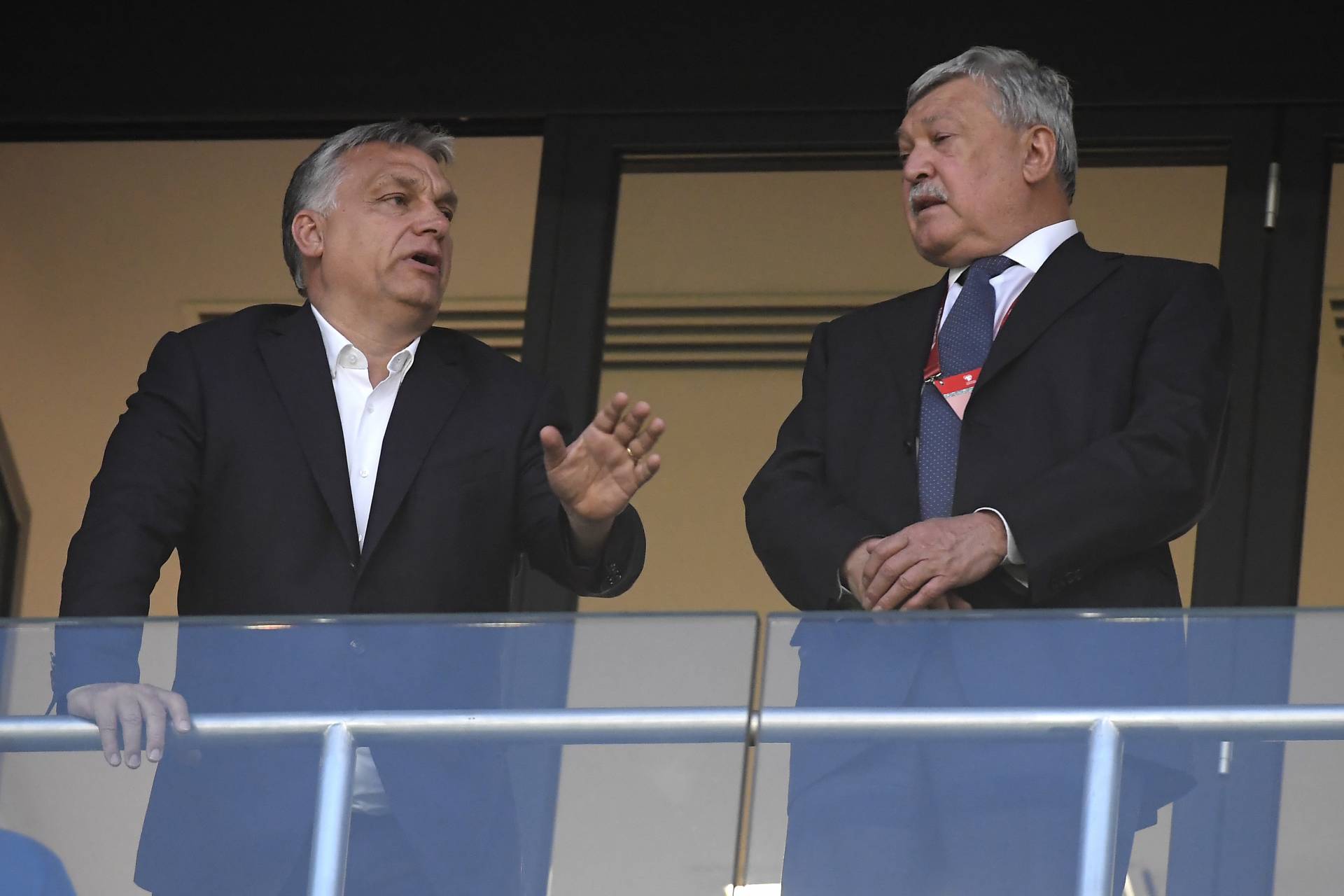 Orbán Viktor, Csányi Sándor,