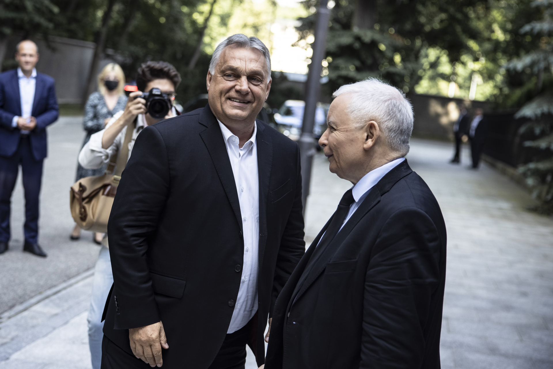 Jarosław Kaczynski, Orbán Viktor