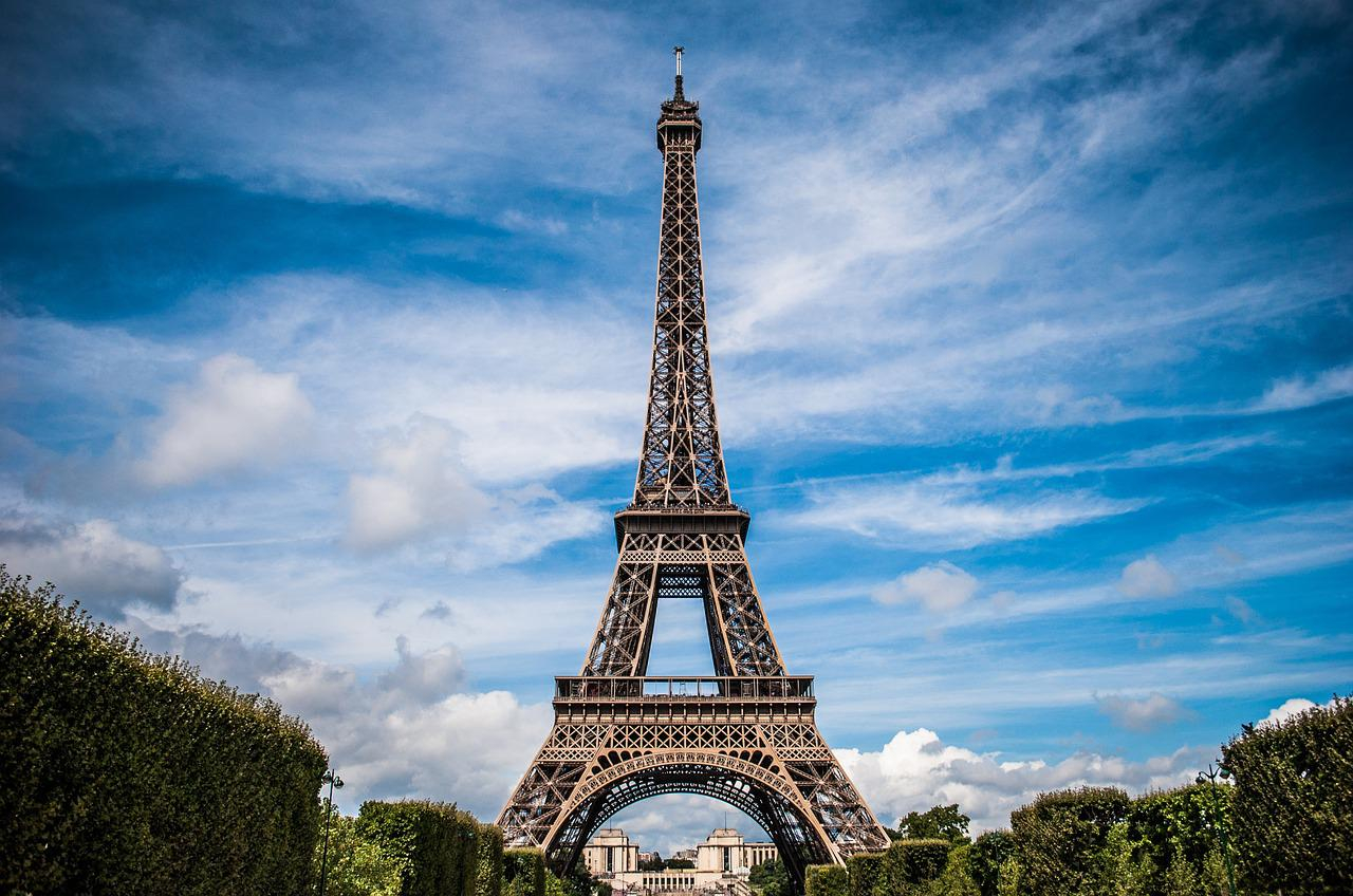Franciaország, Párizs, Eiffel-torony, francia