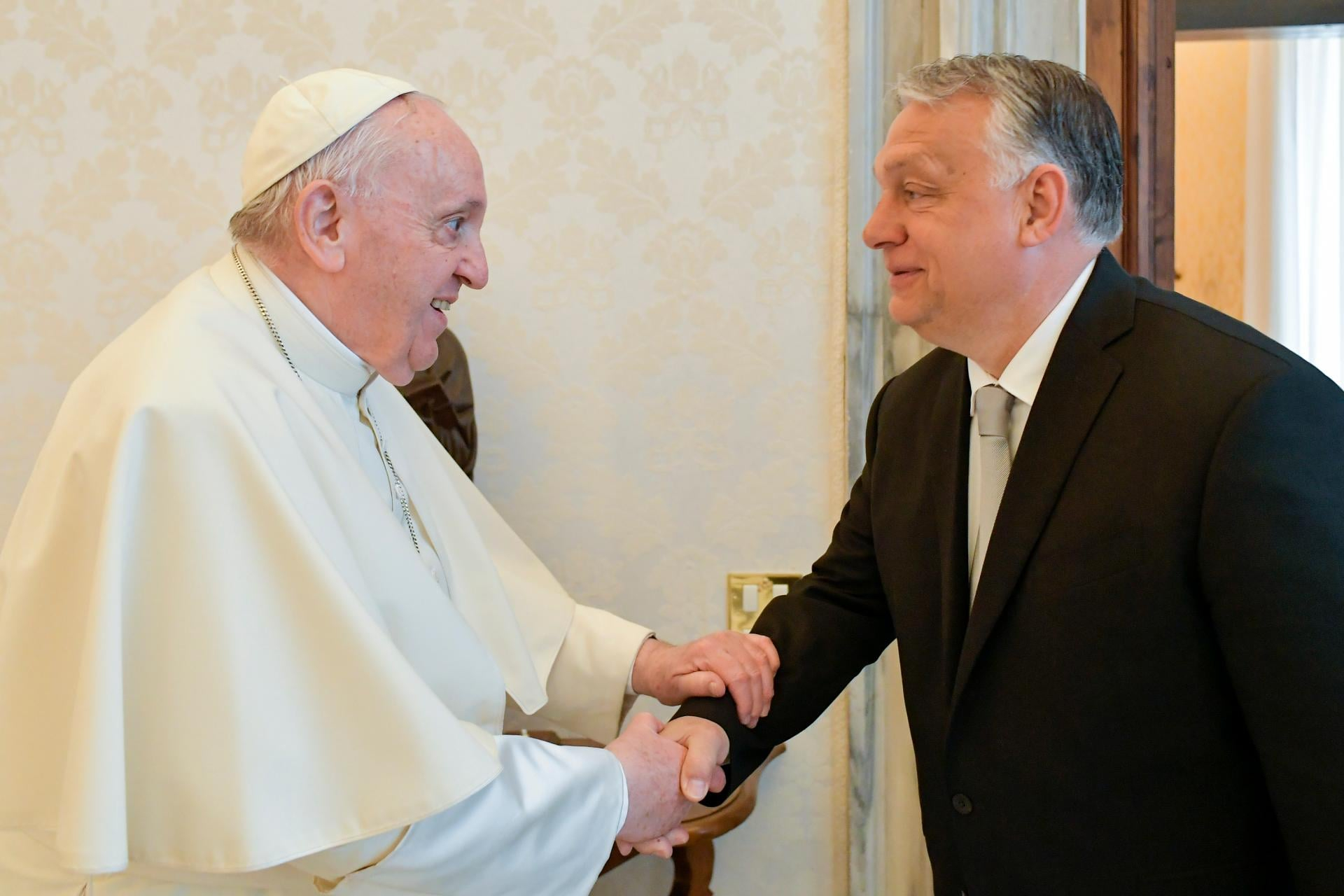Ferenc pápa, Orbán Viktor