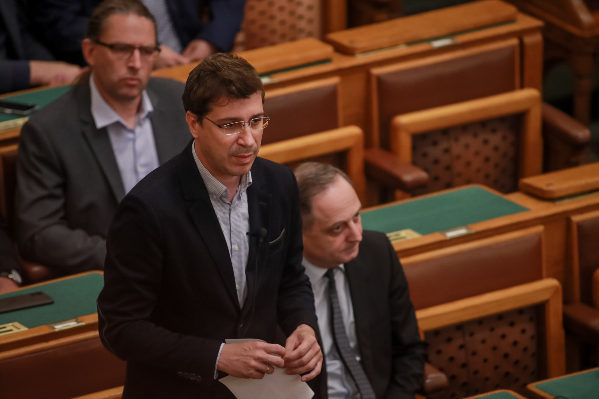 Lukács László György a Parlamentben