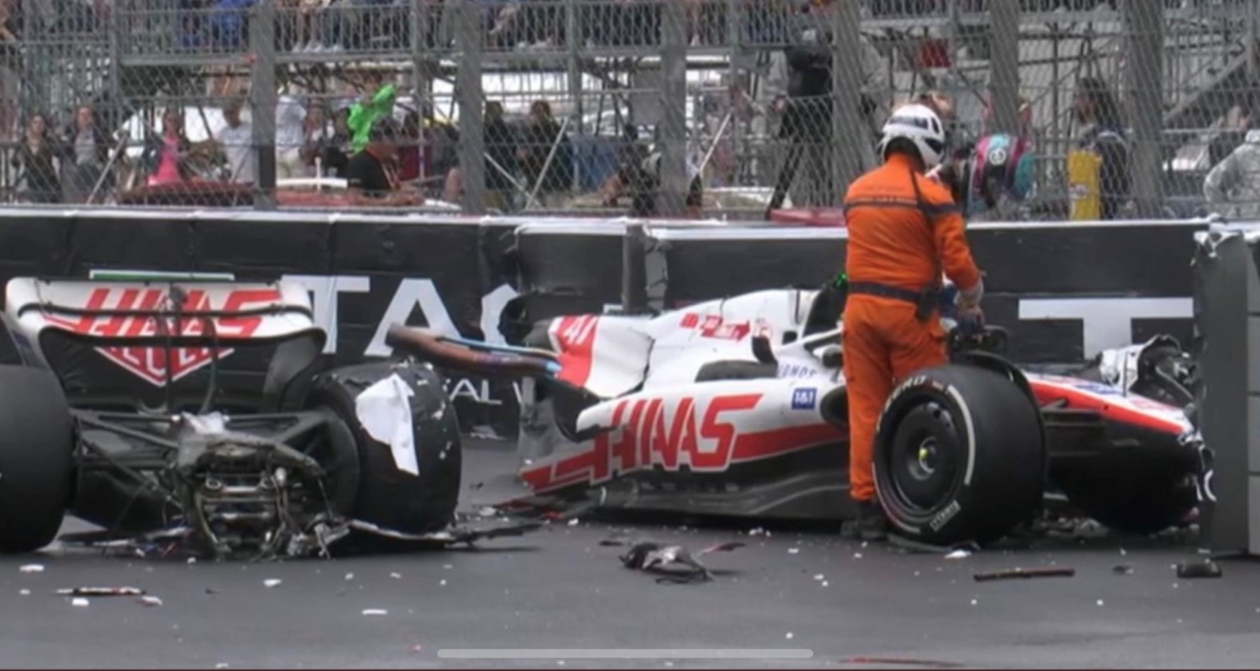 Mick Schumacher, Forma-1, F1, baleset 