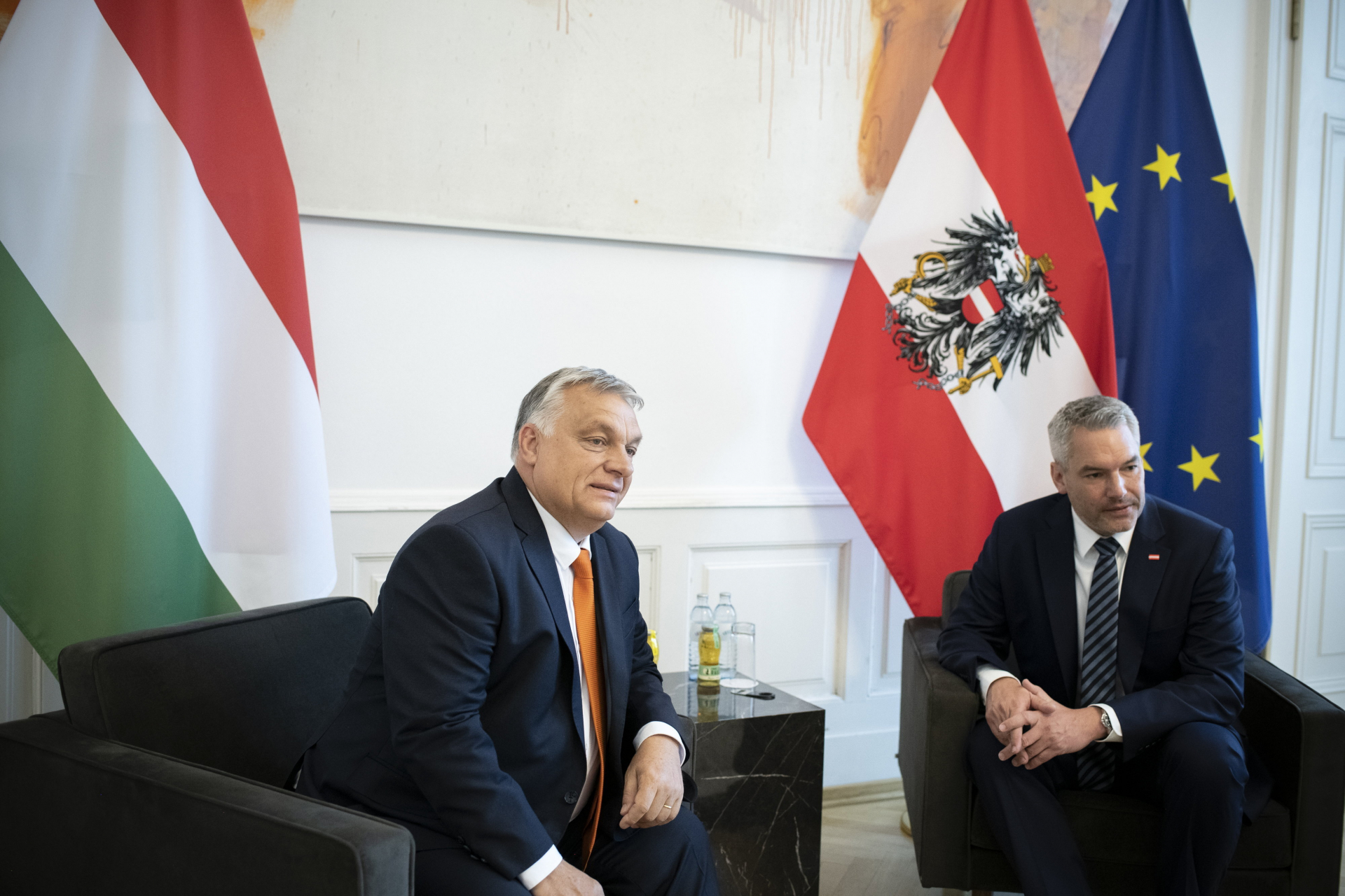 Karl Nehammer, Orbán Viktor 