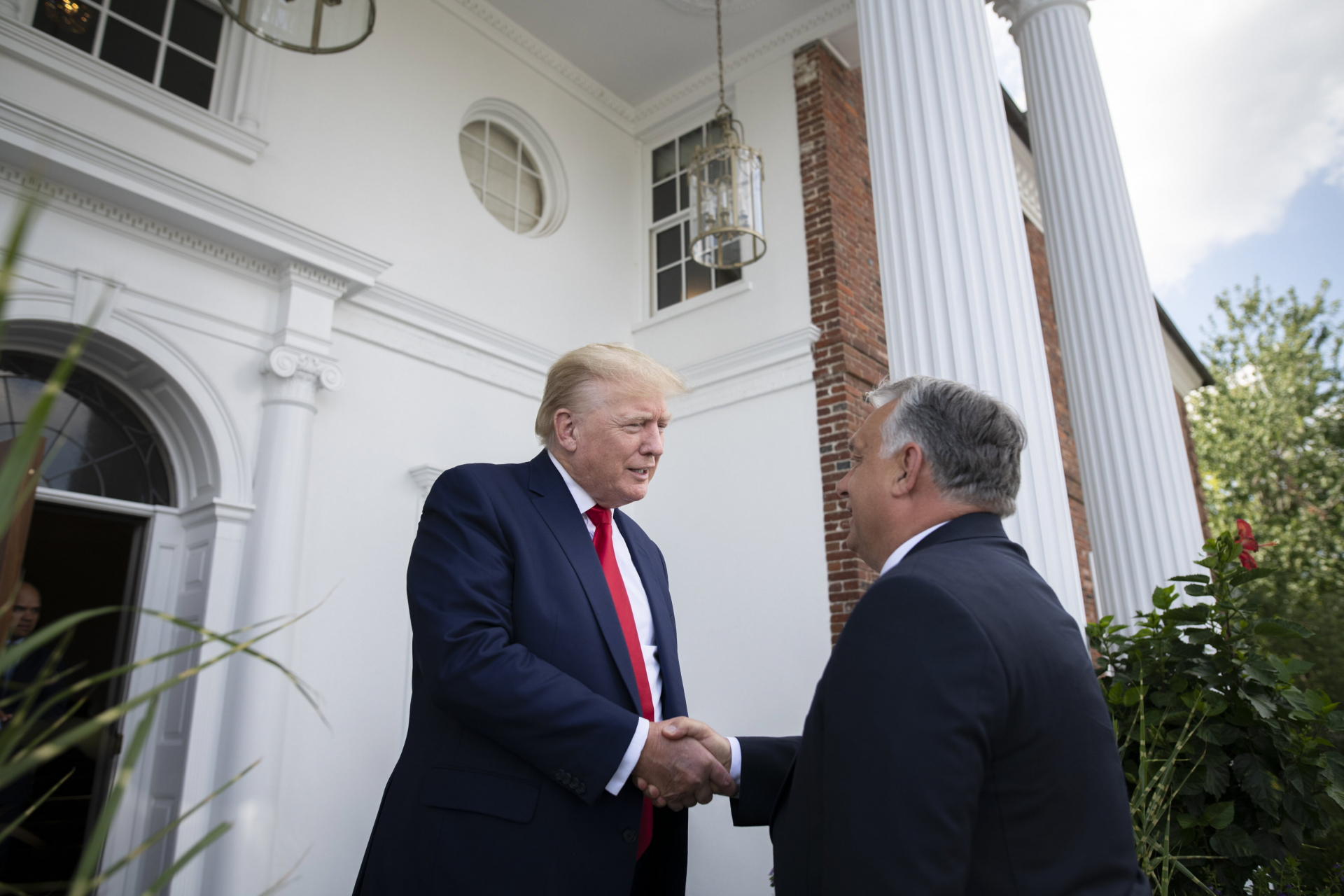 Orbán Viktor és Donald Trump 