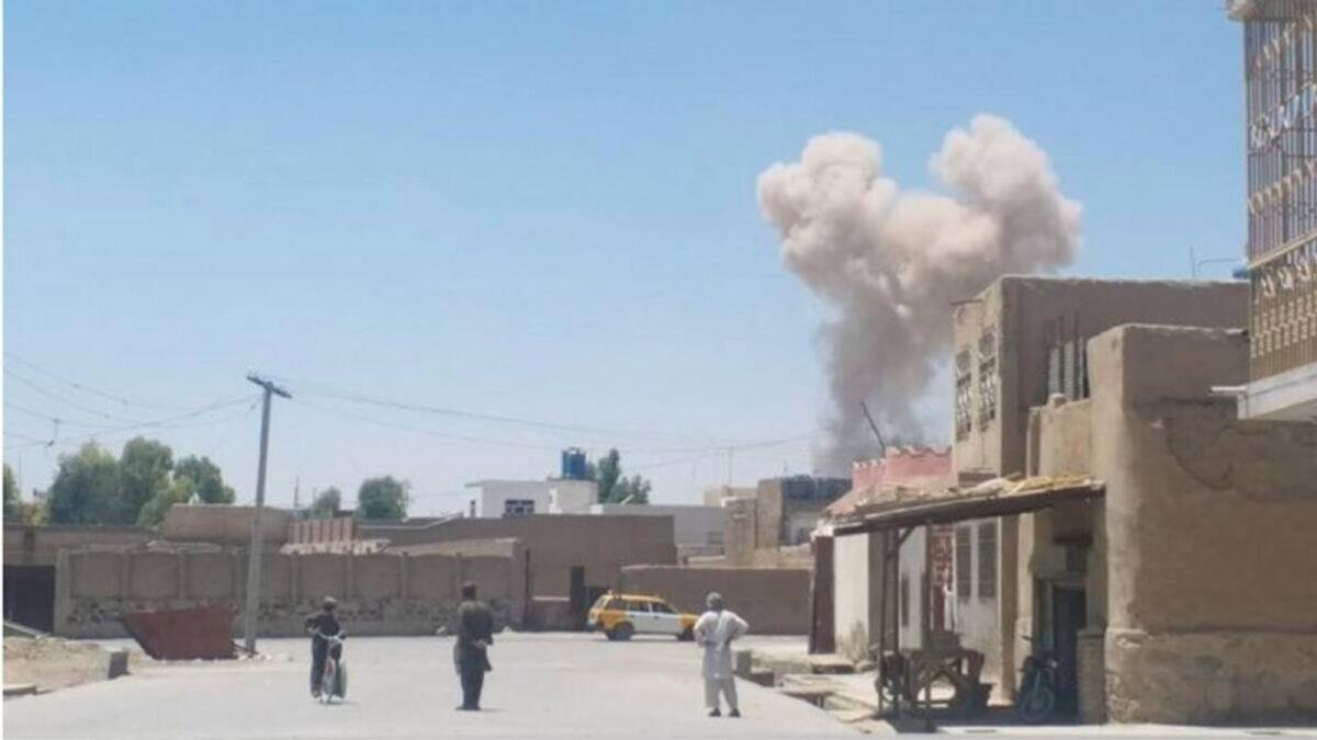 Afganisztán, tálib robbanás, Herát